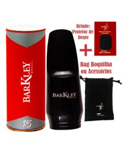 Boquilha Sax Soprano Barkley Classic S Bag Protetor Brindes