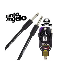 Cabo Santo Angelo Ninja 0,91m Centímetros P10 + P10 Violão Guitarra Baixo