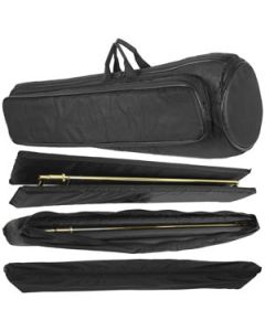 Capa Bag Extra Luxo Trombone de Vara Sem Rotor (Canela Seca) Protection Bags
