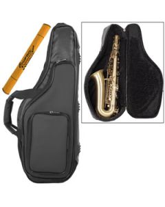 Capa Sax Alto Couro Pvc Emborrachado Pelúcia Alta Qualidade Protection Bags