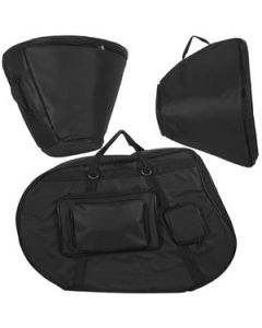 Capa Bag Tuba Conn 20J 2 Partes Extra Luxo Cor Preto Protections Bags