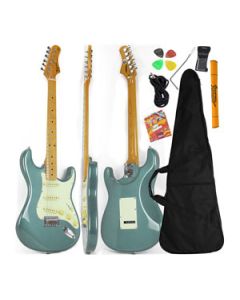 Guitarra Stratocaster Azul Série Woodstock TG 530 Tagima Brinde Capa + Acessórios