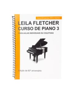 Método Leila Fletcher Curso de Piano 3 Versão em Português CN Ricordi 