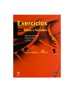 Exercícios Piano Teclados Vol. 1 Luciano Alves Vitale