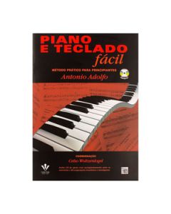 Método Piano e Teclado Fácil com CD Antonio Adolfo