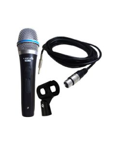 Microfone com Fio P10 x XLR com Cachimbo Lyco SMP10