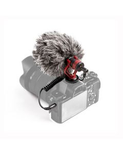 Microfone Condensador com Fio p/ Câmera Smartphone Shotgun Soundvoice Lite 600