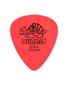 Palheta 0.50mm Vermelha Violão Guitarra Tortex Dunlop 418R.50 Cod. 1341
