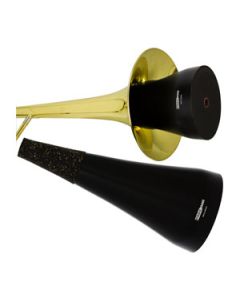 Surdina Trombone Practice Preta Estudo Strong Brass by Barkley