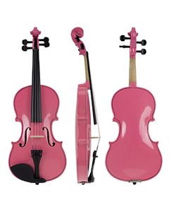 Violino Rosa 4/4 Completo Jahnke