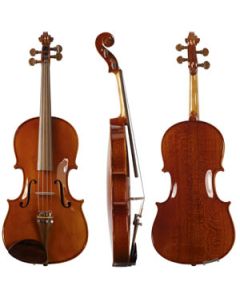 Violino 4/4 Rolim Mod. Milor Intermediário Marrom Alto Brilho c/ Estojo e Acessórios